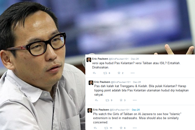 2413) RAKYAT NEWS – 12/01/2015 – Tweet Eric Paulsen 